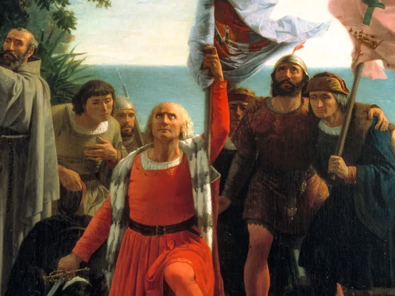 Открытие Венесуэлы Христофором Колумбом