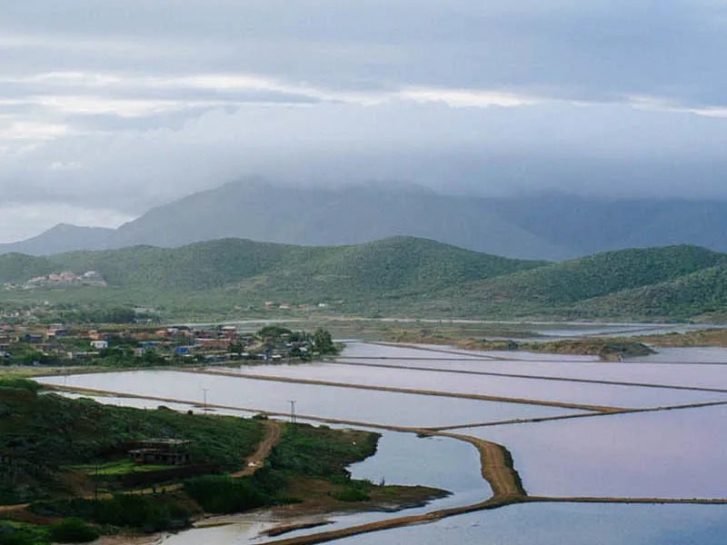 Остров Маргарита и его Солончак Пампатар. Венесуэла
