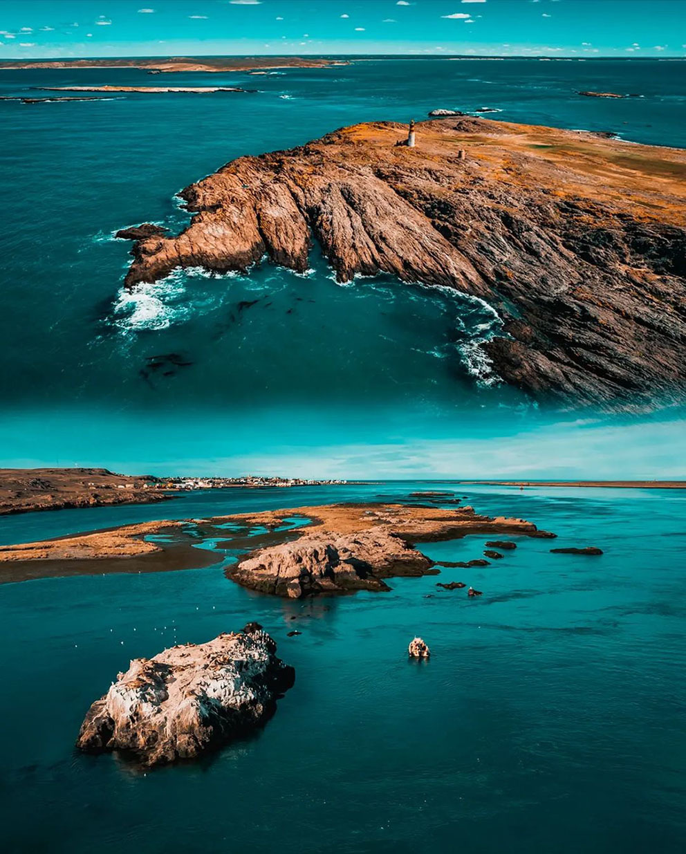 Остров Пингвинов у берегов Аргентины