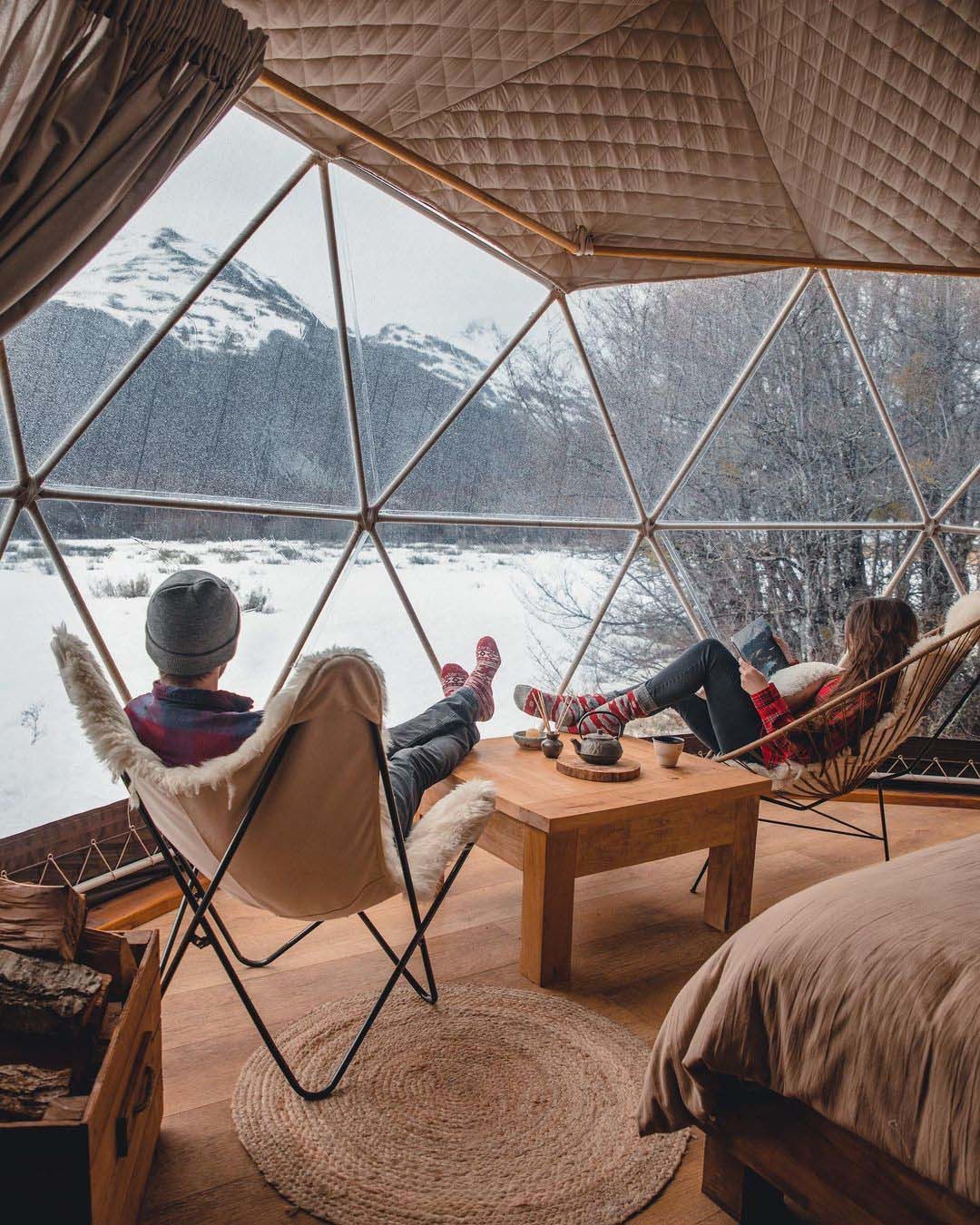 5 уникальных мест Аргентины где можно пожить в кемпингах с комфортом люкс 