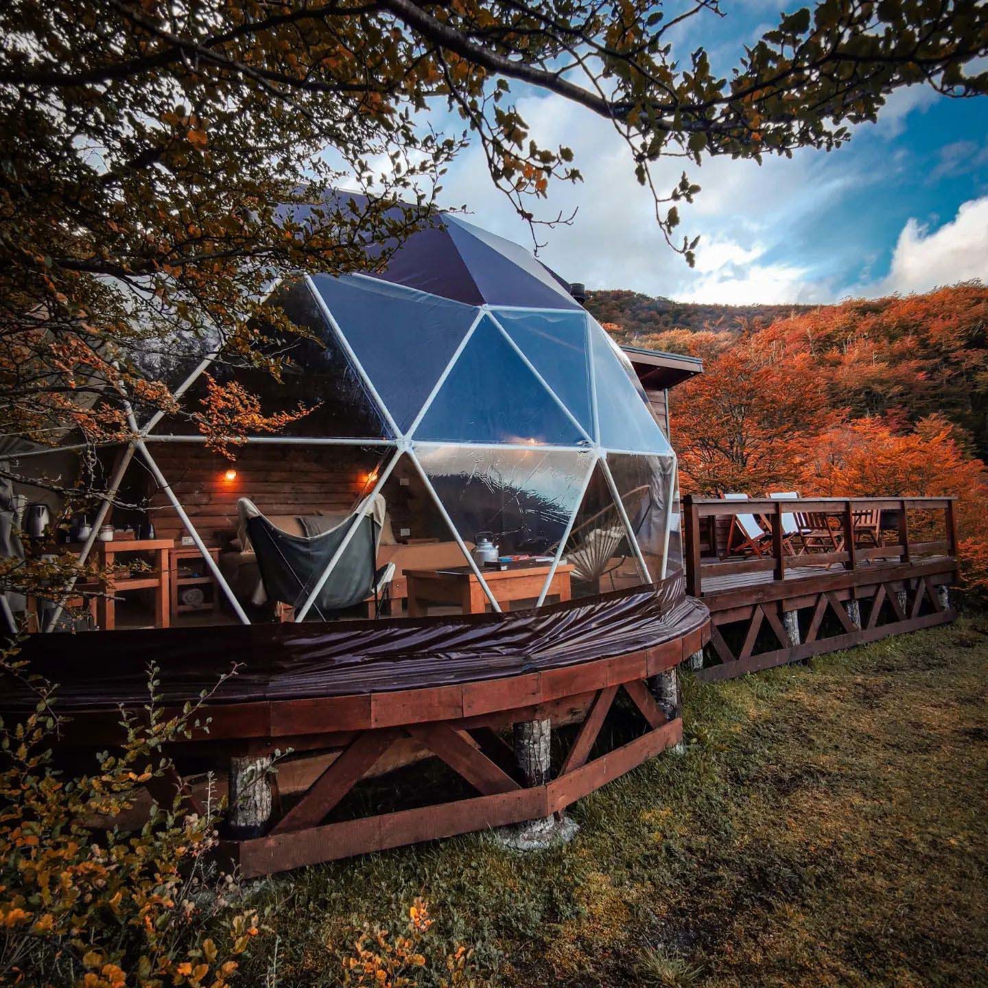 5 уникальных мест Аргентины где можно пожить в кемпингах с комфортом люкс 