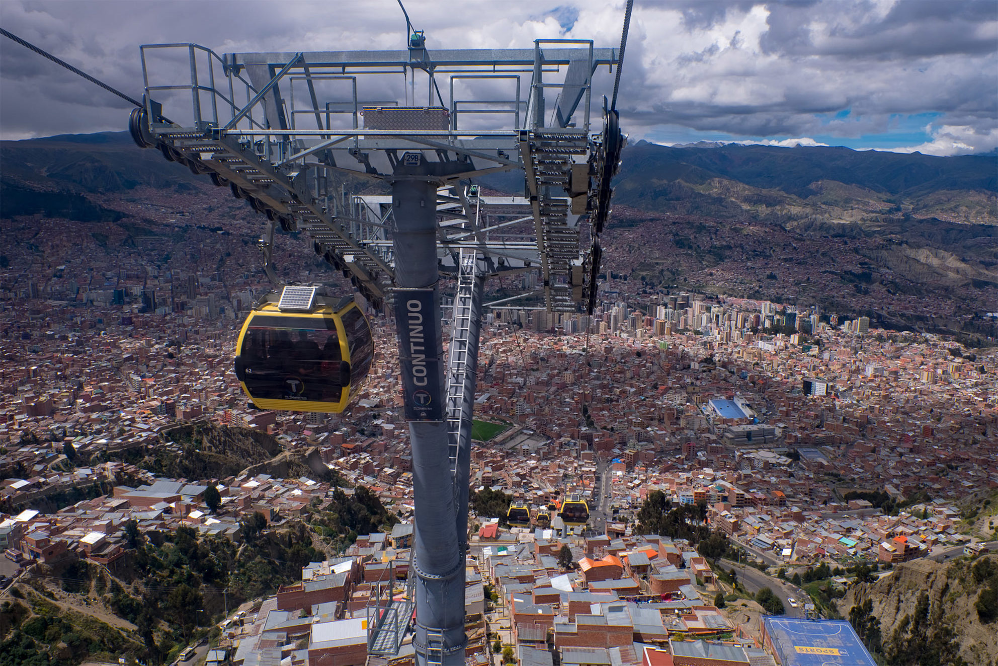 Канатная дорога Ла-Пас, Боливия