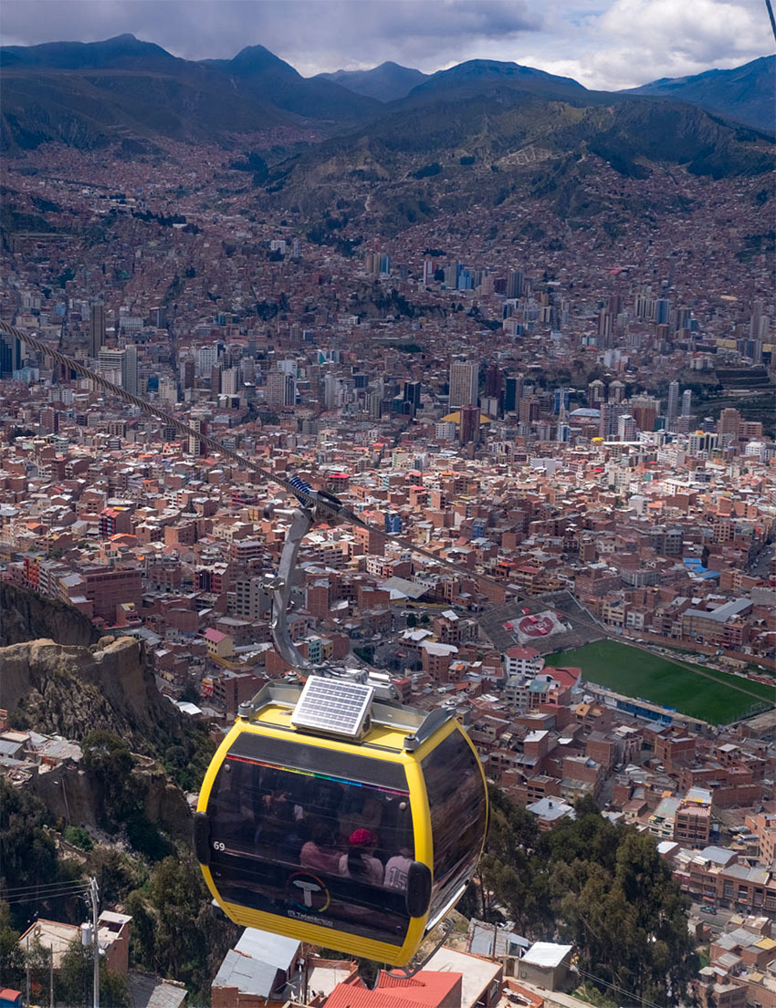 Канатная дорога Ла-Пас, Боливия