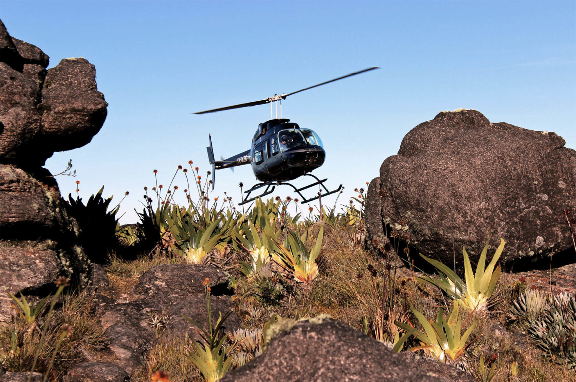 Тур на вертолётах на тепуи